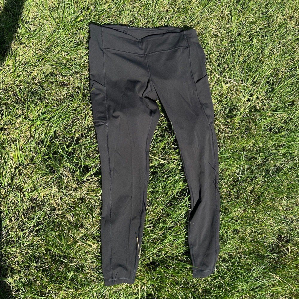 LULULEMON ALIGN BLACK LEGGINGS SIZE 12